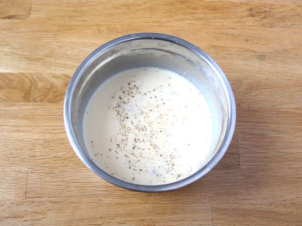 Tuna flans - Persiapan langkah 2