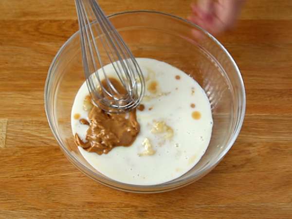 Kue pisang dan chocolate chip - Vegan dan Bebas Gluten - Persiapan langkah 2