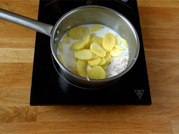 Mini gratin dauphinois - Persiapan langkah 1