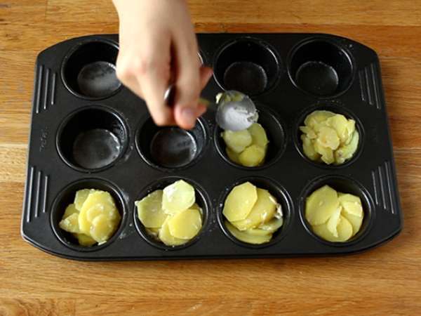 Mini gratin dauphinois - Persiapan langkah 2