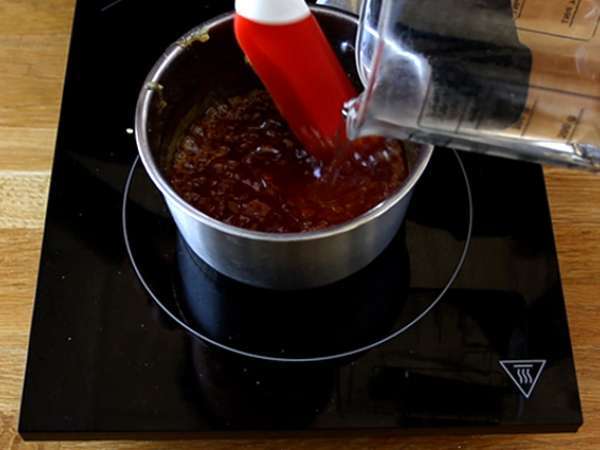 Kue puding vanila - Persiapan langkah 1