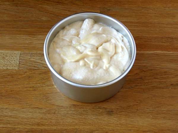 Kue puding vanila - Persiapan langkah 7