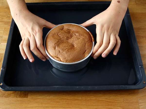 Kue puding vanila - Persiapan langkah 9