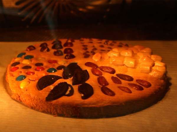 Kue raksasa untuk dibagikan - Persiapan langkah 6