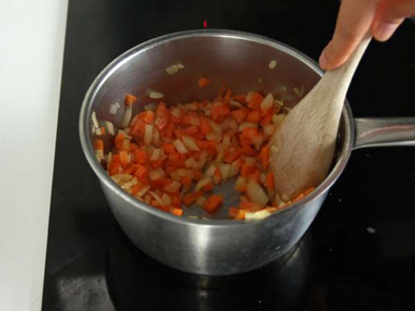 Sup tortellini - Persiapan langkah 4