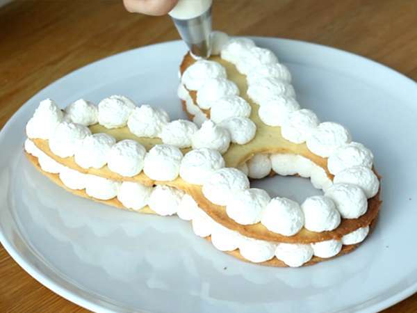 Kue tart kelinci telur Paskah - Persiapan langkah 9