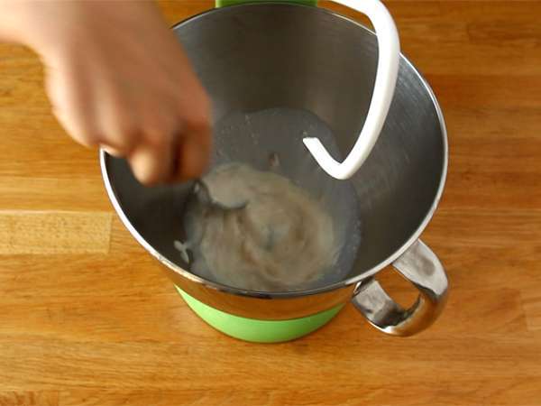 Pai gula buatan sendiri - Persiapan langkah 1