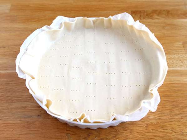Quiche rendah lemak dengan ham, keju, dan yoghurt! - Persiapan langkah 2