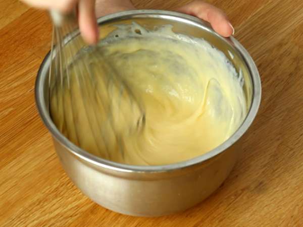 Flan kelapa di Cookeo - Persiapan langkah 2