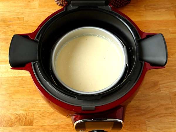 Flan kelapa di Cookeo - Persiapan langkah 5