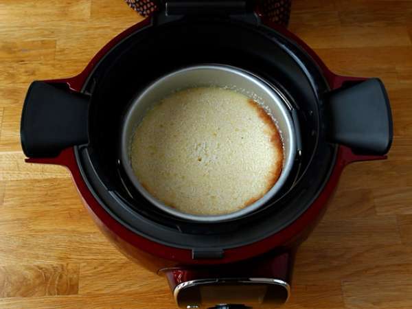 Flan kelapa di Cookeo - Persiapan langkah 7
