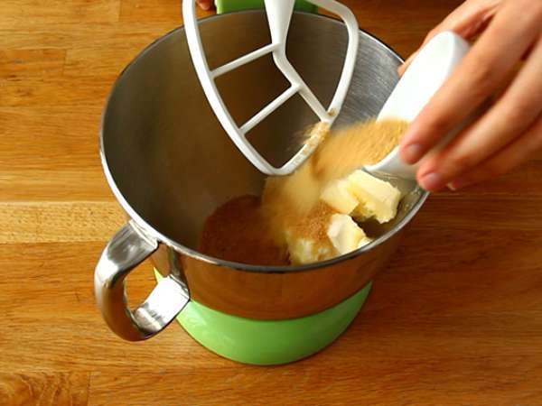 Kue kue coklat chip - Persiapan langkah 1