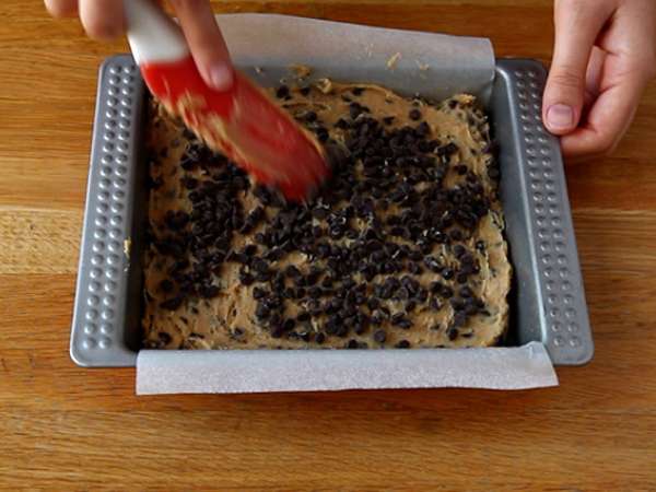 Kue kue coklat chip - Persiapan langkah 4