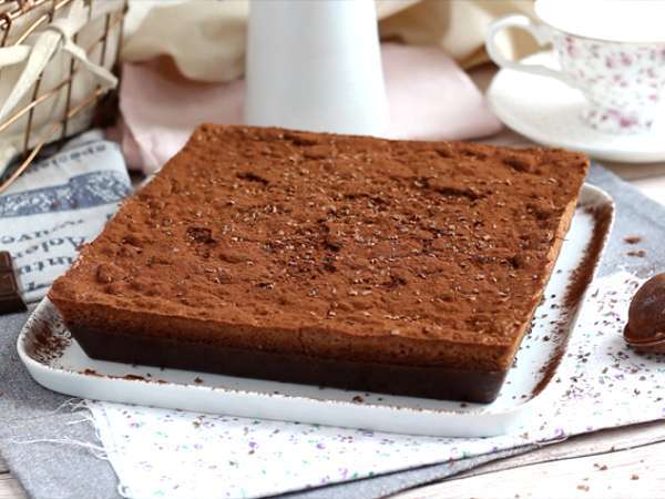 Kue cokelat ajaib - Persiapan langkah 5