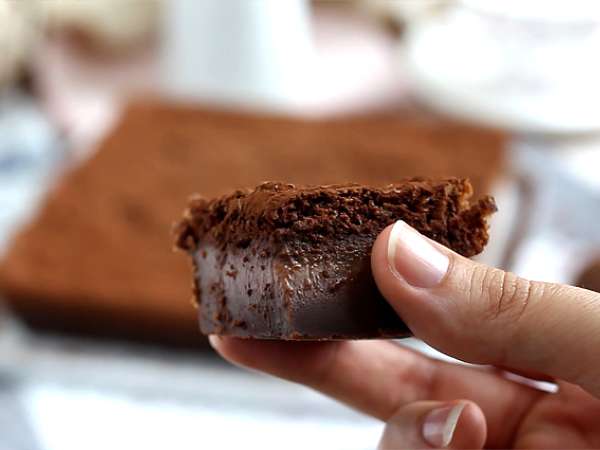 Kue cokelat ajaib - Persiapan langkah 6