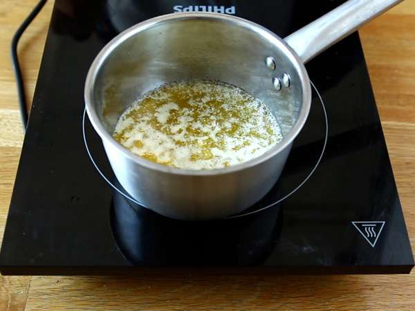 Kue almond buatan sendiri - Persiapan langkah 1