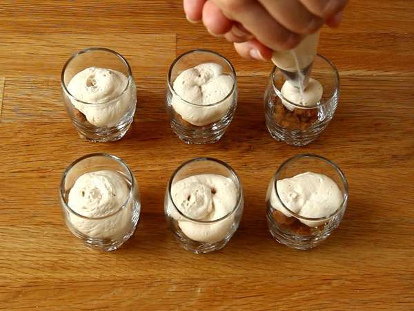 Gelas mousse speculoos - Persiapan langkah 4