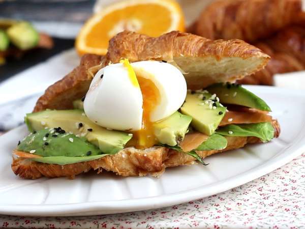 Sandwich makan siang croissant - Persiapan langkah 6