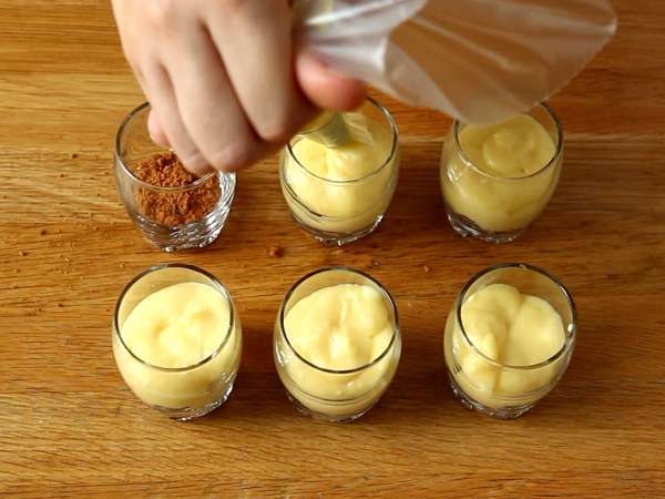 Gelas pai meringue lemon - Persiapan langkah 7