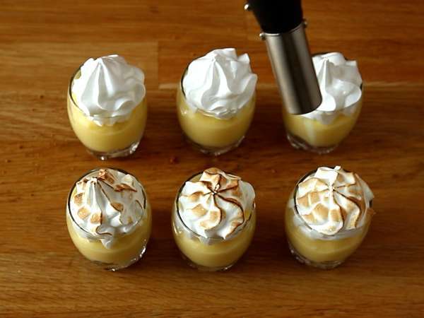 Gelas pai meringue lemon - Persiapan langkah 9