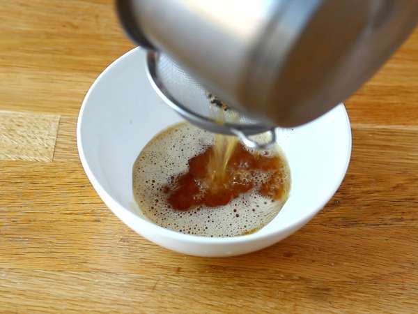 Kue kering harimau cokelat - ganache renyah - Persiapan langkah 2