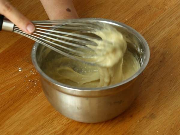 Kue kering harimau cokelat - ganache renyah - Persiapan langkah 3