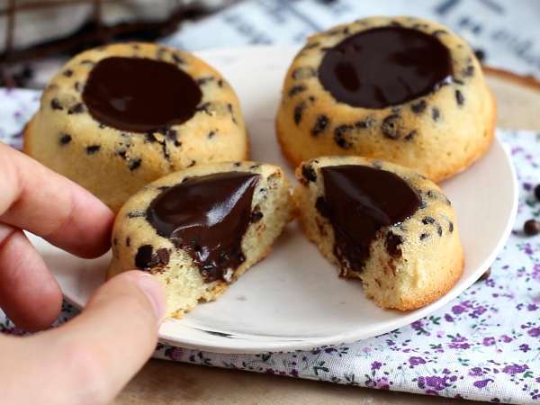 Kue kering harimau cokelat - ganache renyah - Persiapan langkah 9