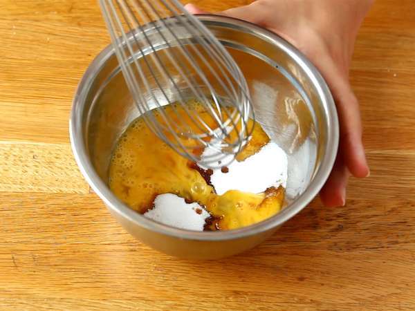 Kue kue mug - Persiapan langkah 1