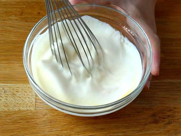 Croissant yang hilang di dalam oven - Persiapan langkah 2