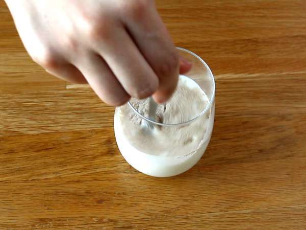 Brioches Vendéennes - Persiapan langkah 1