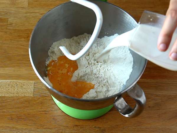 Brioches Vendéennes - Persiapan langkah 2