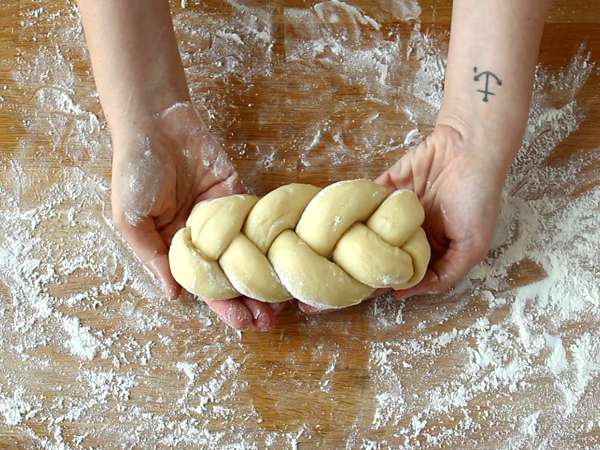 Brioches Vendéennes - Persiapan langkah 8