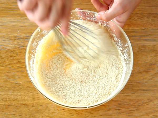 Krim almond - resep mudah - Persiapan langkah 2