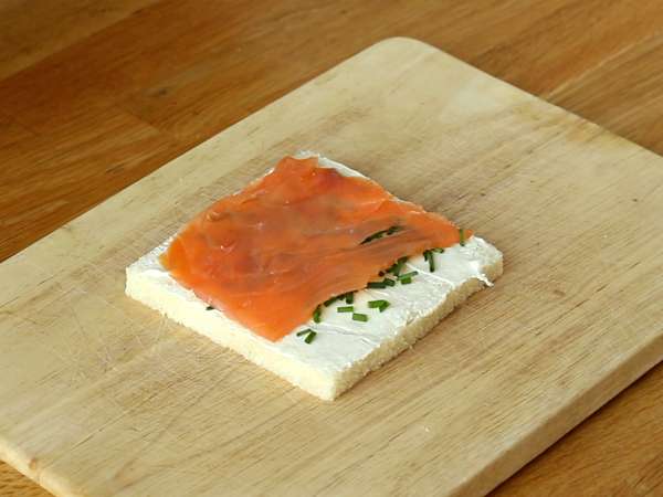 Roti panggang batang kayu Yule - Persiapan langkah 2