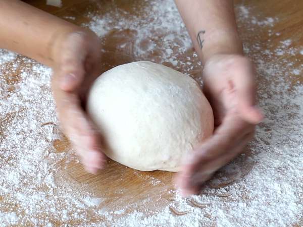 Roti gulung tanpa adonan - Renyah dan lembut! - Persiapan langkah 4