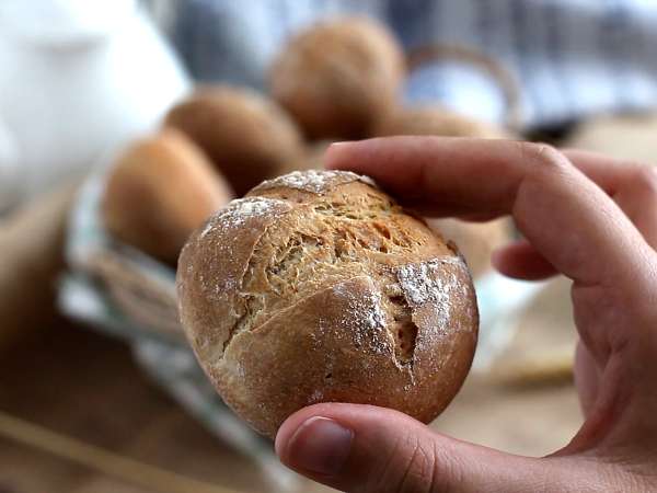 Roti gulung tanpa adonan - Renyah dan lembut! - Persiapan langkah 8