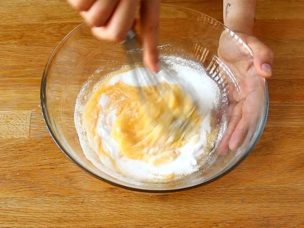 Kue pisang - Persiapan langkah 1