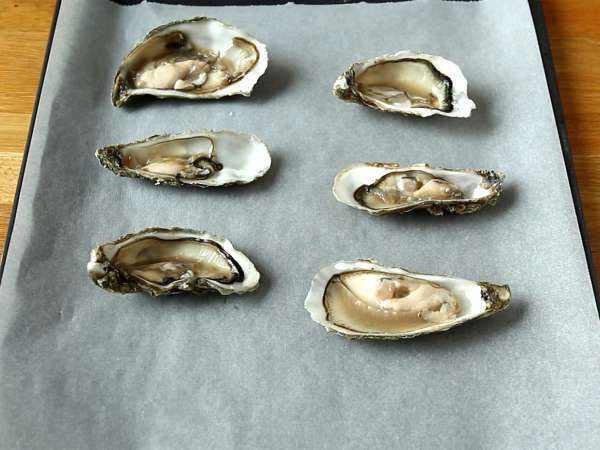 Tiram gourmet au gratin - Persiapan langkah 1