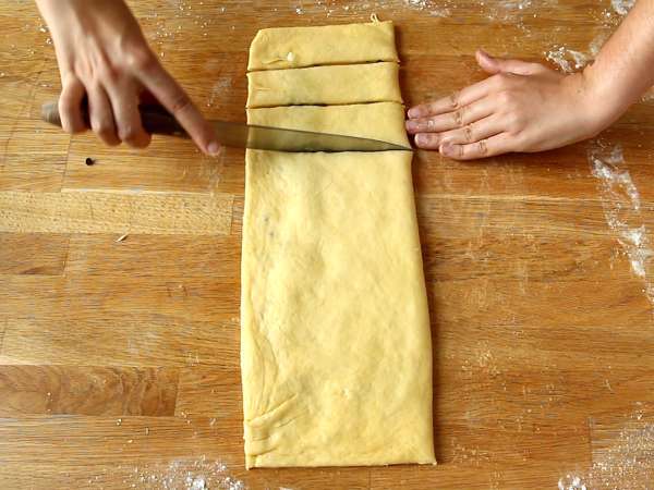 Brioches Swiss - Persiapan langkah 12