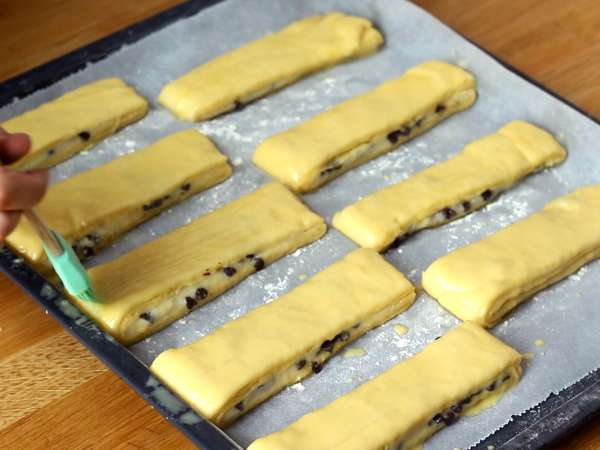 Brioches Swiss - Persiapan langkah 14