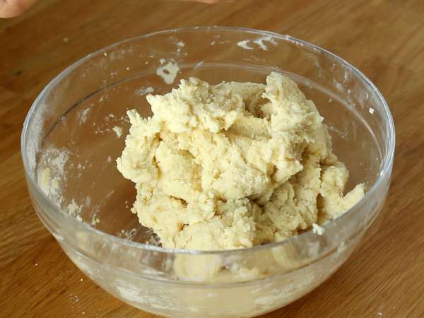 Scone dengan kulit lemon - Persiapan langkah 3