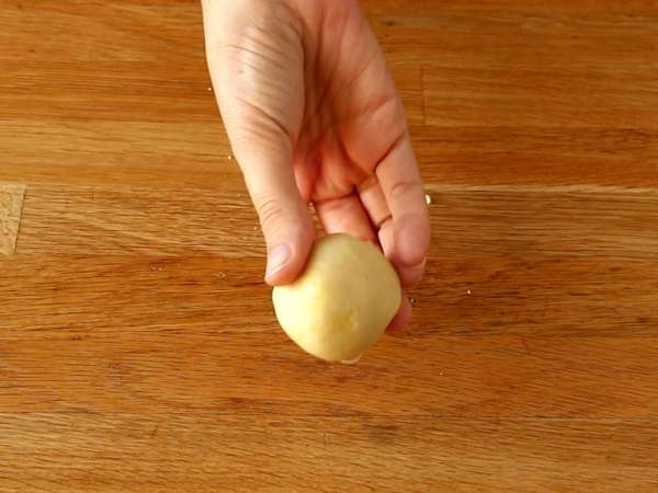 Scone dengan kulit lemon - Persiapan langkah 5