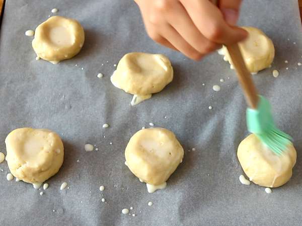 Scone dengan kulit lemon - Persiapan langkah 6