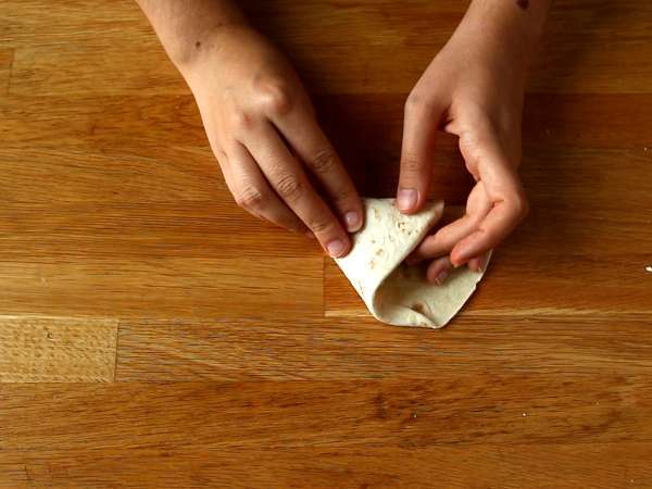 Taco dengan samosa daging cincang - Persiapan langkah 5