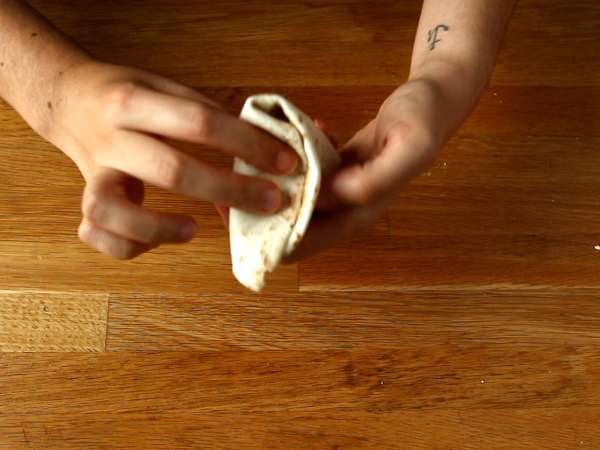 Taco dengan samosa daging cincang - Persiapan langkah 6