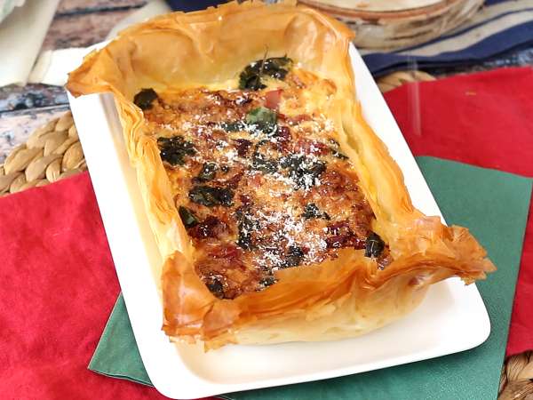 Kue tart filo Italia cepat saji - Persiapan langkah 6