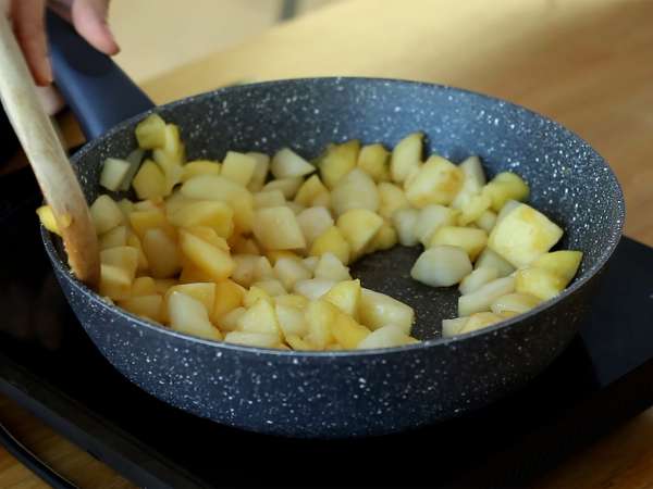 Remahan apel-pir yang ekstra renyah dan meleleh - Persiapan langkah 1