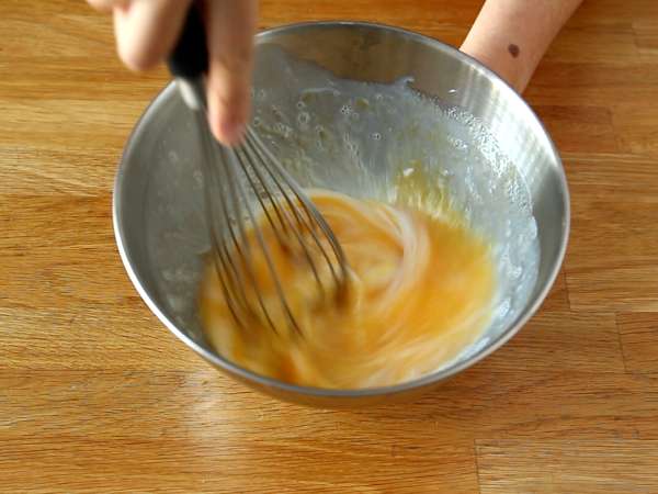 Madeleines marmer yang harus dicoba! - Persiapan langkah 1