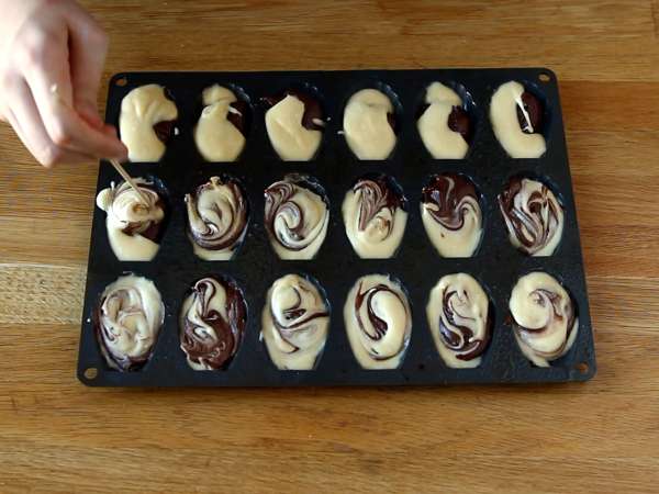 Madeleines marmer yang harus dicoba! - Persiapan langkah 5