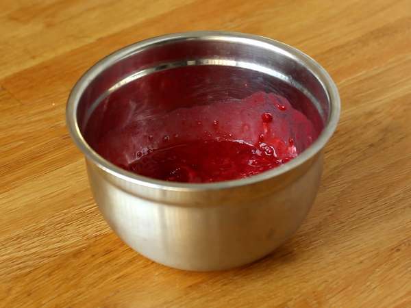 Kue remah raspberry yang lezat dan renyah - Persiapan langkah 1